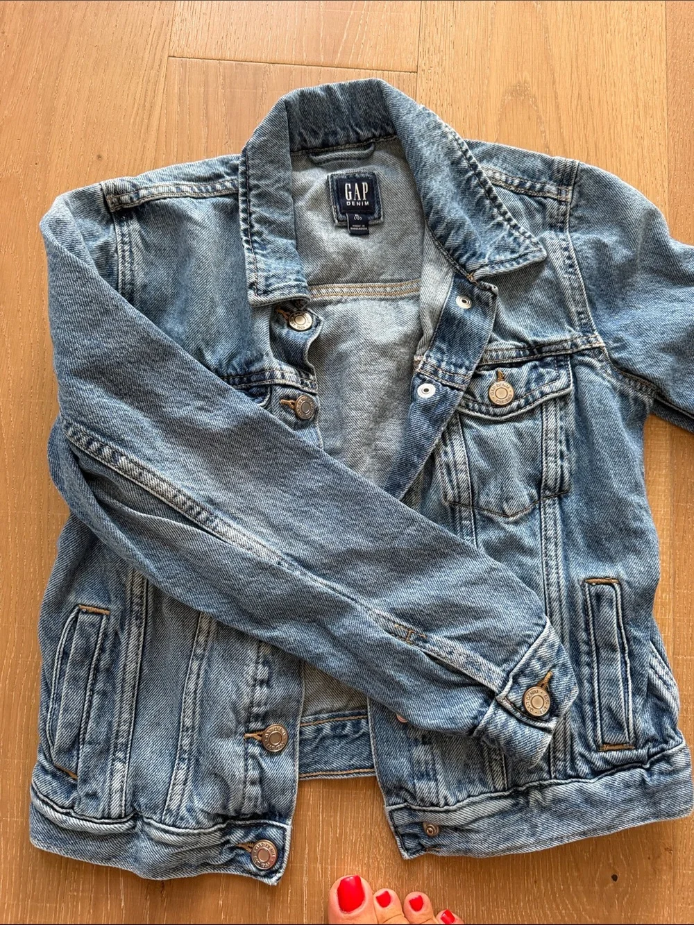 GAP Light Blue Denim Trucker Jacket